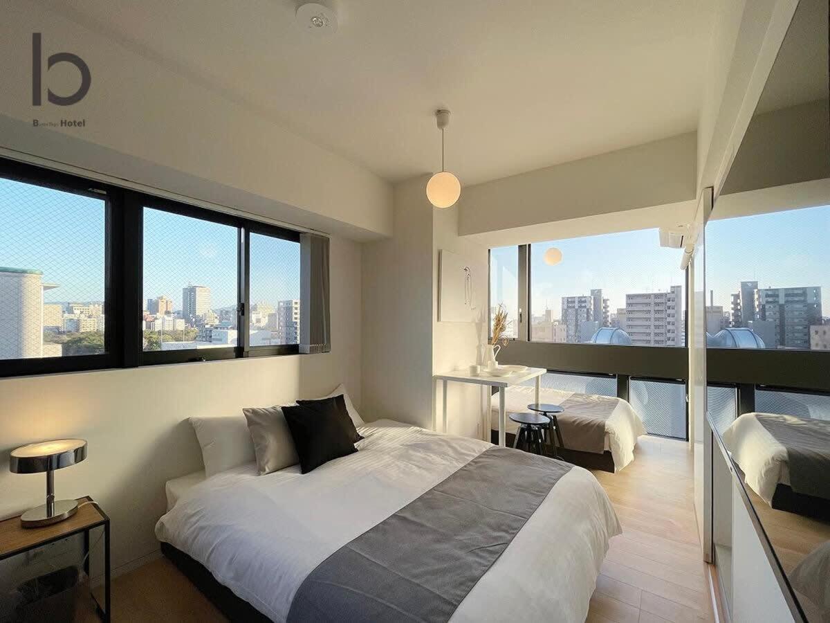 Bhotel Nekoyard - Comfortable Studio, Easy Walk To Peace Park Hiroshima Exterior photo